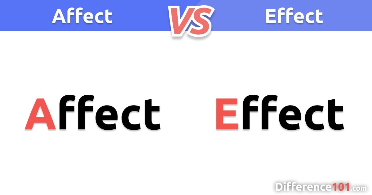 affect v effect checker